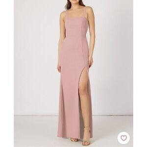 Azazie bridesmaid dress, Dusty Rose, a6